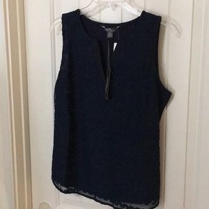 Navy Blue Market & Spruce layering top Stitch Fix